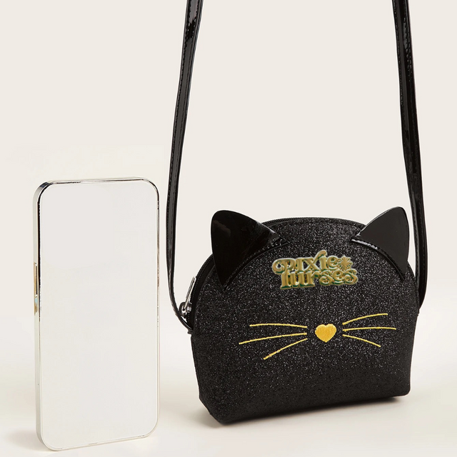 Glitter Kitty Purse