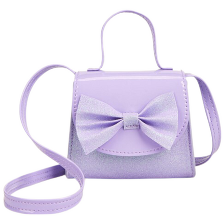 Glitter Plum Purse