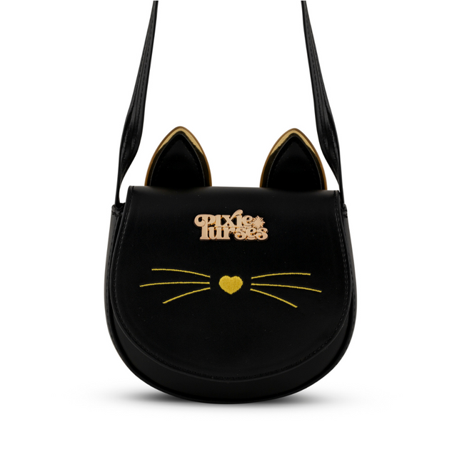 Kitty Up Purse - Black